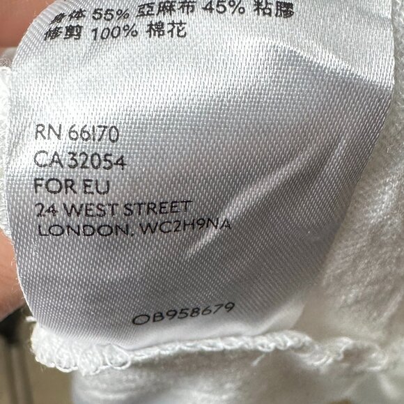 Free People Highland Tee Oversized Swing Knit Top Casual Linen Blend Size Medium - Picture 8 of 11